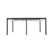Pergola Tarasowa Aluminiowa MIRADOR Premium 111 Delux - 3 x 6 m Antracyt - sterowana elektrycznie